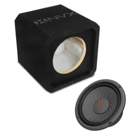 Сабвуфер для автомобиля NVX NE81S 8" закрытый, 3/4" MDF