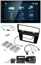 Автомагнитола для VW Golf VII (с 2012) Kenwood 2DIN Bluetooth USB DAB