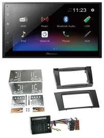 Pioneer USB Bluetooth DAB 2DIN MP3 Autoradio für Mercedes E-Klasse S211 03-09 Ru