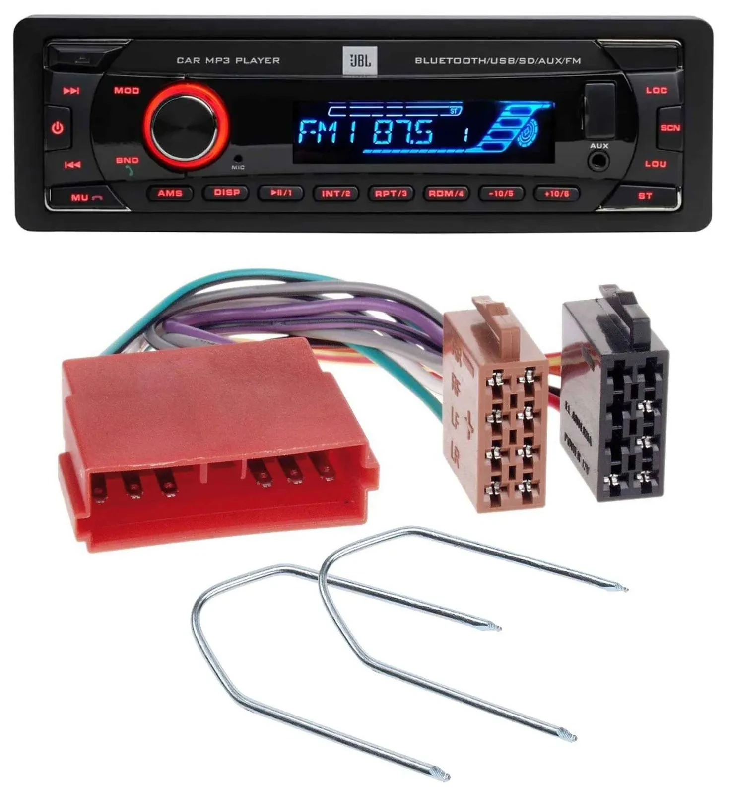 JBL AUX MP3 USB Bluetooth SD Autoradio für Citroen BX 1992-1994 XM 1989-2000