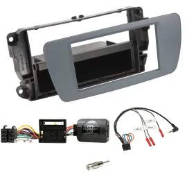 Radioset Lenkradadapter DIN Autoradio für Seat Ibiza conemaragrau