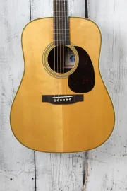 Martin D-28 Billy Strings Signature Acoustic Guitar Natural with Hardshell Case