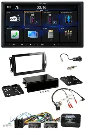 Alpine Bluetooth 2DIN Lenkrad DAB USB Autoradio für Dodge Jeep