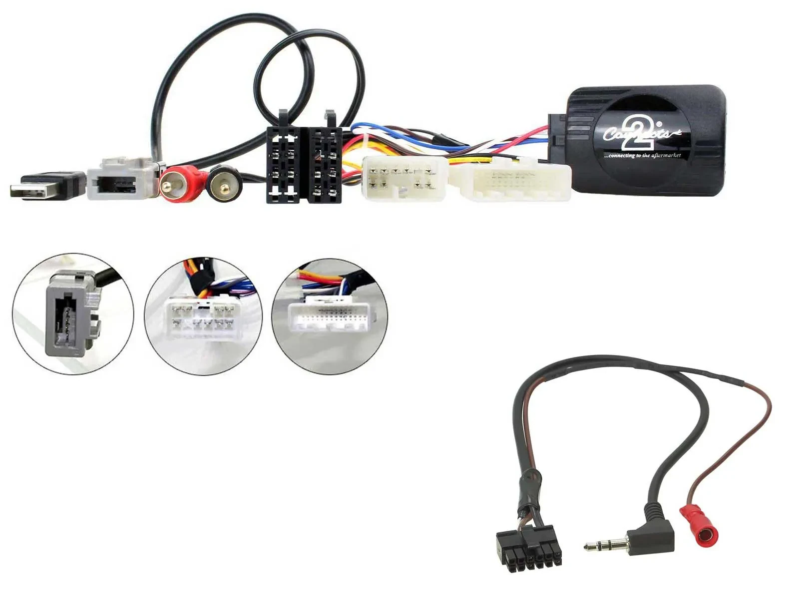 Connects2 Lenkradadapter für Toyota Aygo (ab 2014) JVC 42-TY-906