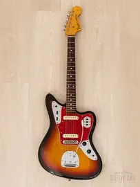 Электрогитара Fender Jaguar '62 Vintage Reissue SS Sunburst w/gigbag Japan 1999