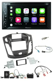 Pioneer Lenkrad USB DVD Bluetooth DAB 2DIN Autoradio für Ford Focus 2011-2014