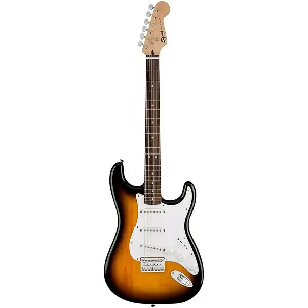 Электрогитара Fender Squier Bullet Stratocaster HT Laurel FB Brown Sunburst