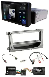 Автомагнитола Pioneer для Ford C-Max/Focus/Galaxy DAB Bluetooth USB (поддержка кнопок на руле, с 2007 г.)