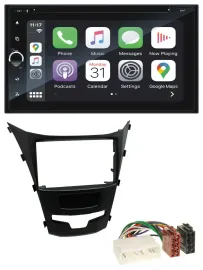 Blaupunkt 2DIN Bluetooth DAB USB DVD MP3 Autoradio für SSangYong Korando ab 2013