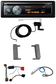 Автомагнитола Pioneer Bluetooth DAB MP3 USB CD для Audi A2, A3 (8L), A4 (B5), TT (1999–2006)