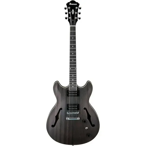 Электрогитара полуакустическая Ibanez Artcore AS53 Semi-Hollow Flat Transparent Black