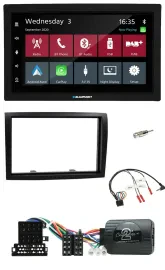Blaupunkt 2DIN Lenkrad USB Bluetooth DAB Autoradio für Citroen Jumper 2008-2011