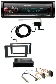 Pioneer Bluetooth DAB USB MP3 Autoradio für Audi A3 (8P 03-06) Symphony ISO