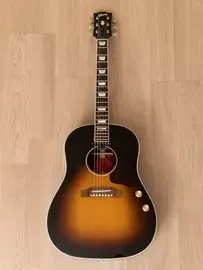 Электроакустическая гитара Gibson J-160E Sunburst w/case USA 2004