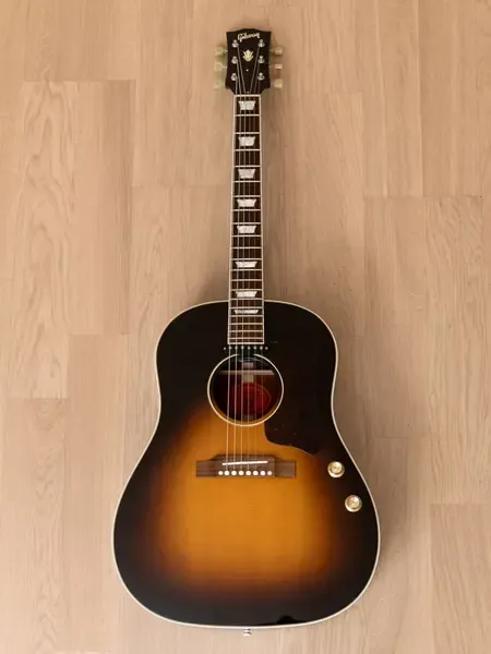 Электроакустическая гитара Gibson J-160E Sunburst w/case USA 2004