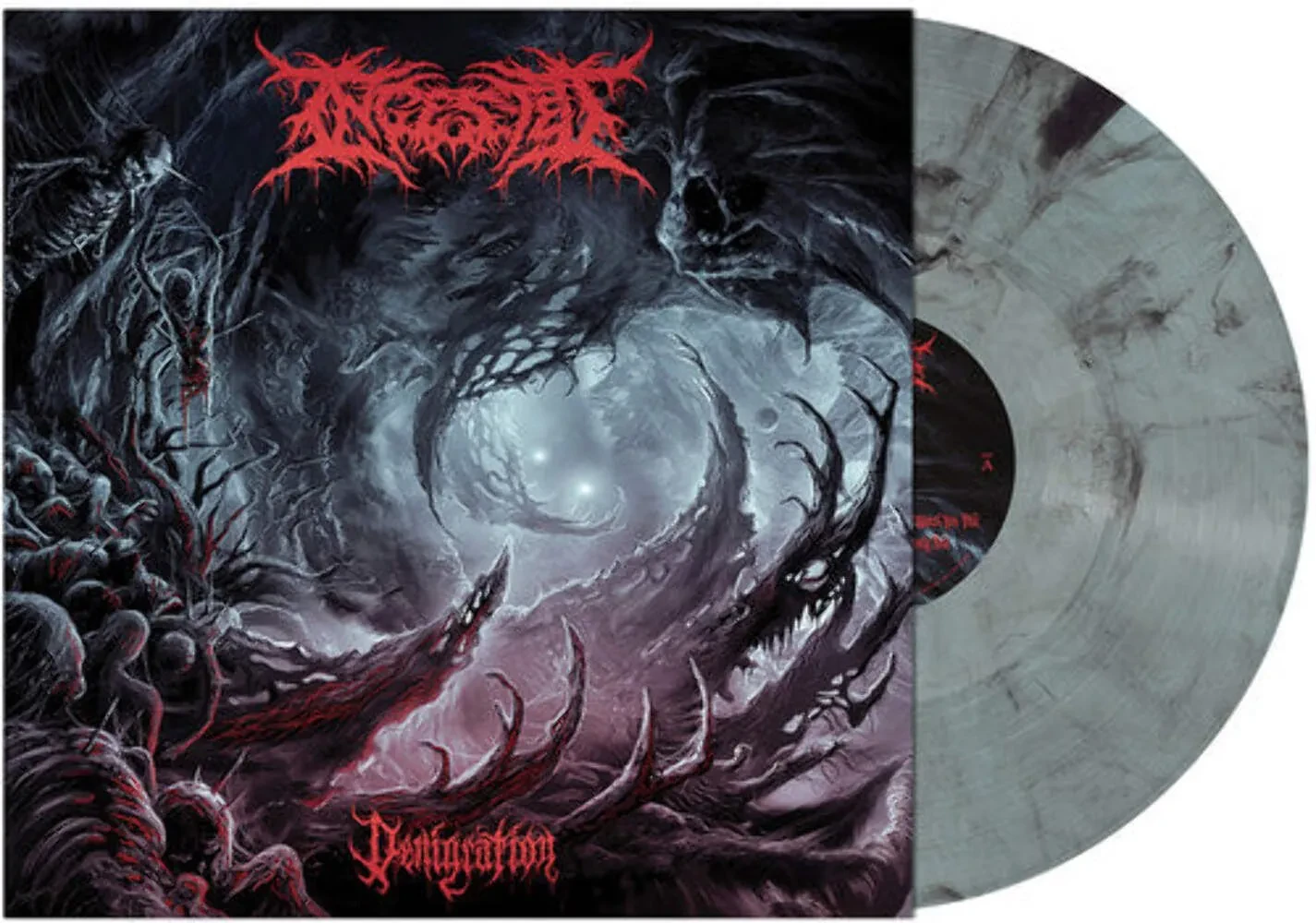 Ingested - Denigration [Electric Blue Smoke Vinyl] NEW Vinyl