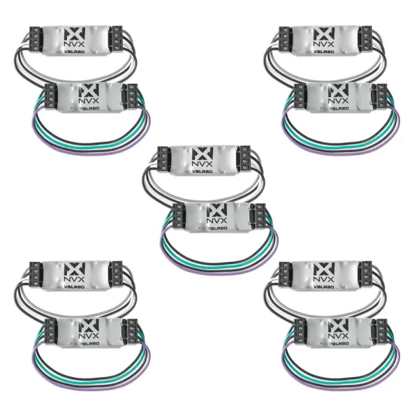 NVX VSLR60 Anti Distortion 60 Ohm Load Resistor 5 Pairs Bundle | Car Audio