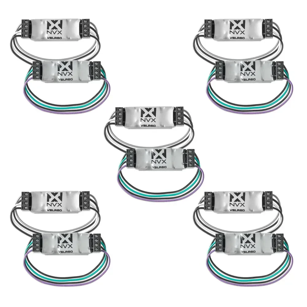 Аттенюатор для усилителя NVX VSLR60 60 Ω (набор, 5 пар)