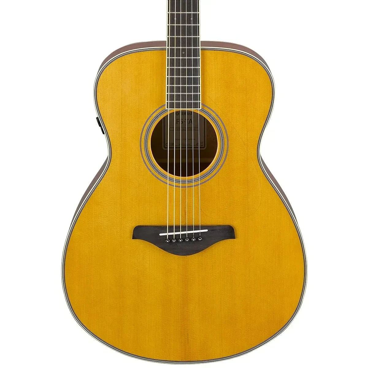 Трансакустическая гитара Yamaha FS TA Transacoustic Acoustic Electric Guitar Vintage Tint