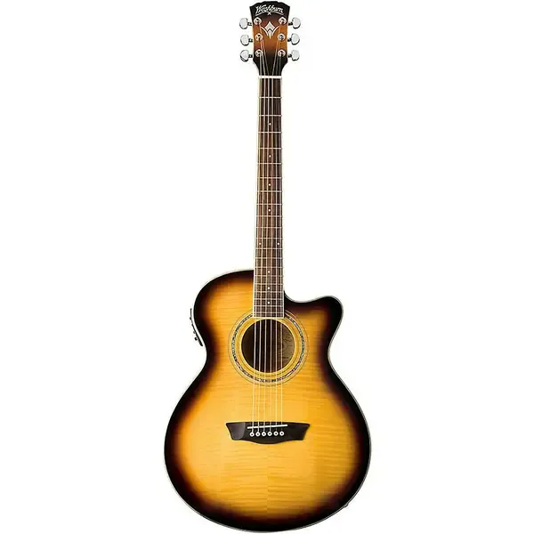 Электроакустическая гитара Washburn Festival Tobacco Burst