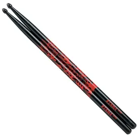 Барабанные палочки Tama 5A-F-BR Japanese Oak Rhythimic Fire Black