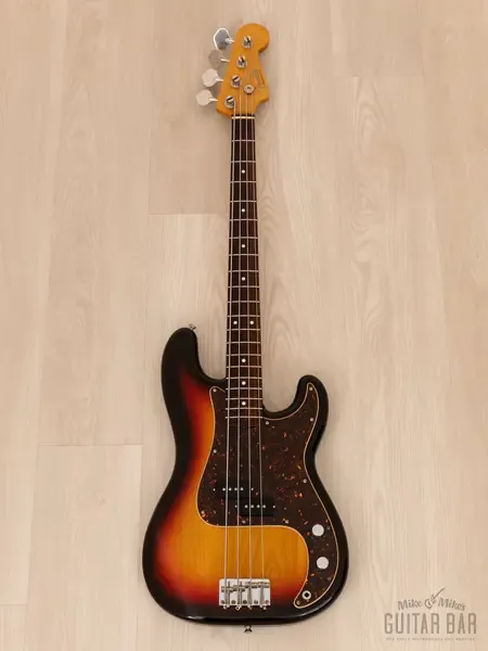 Бас-гитара Fender Precision Bass 1962 Vintage Reissue PB62-70US P Sunburst w/gigbag Japan 2005