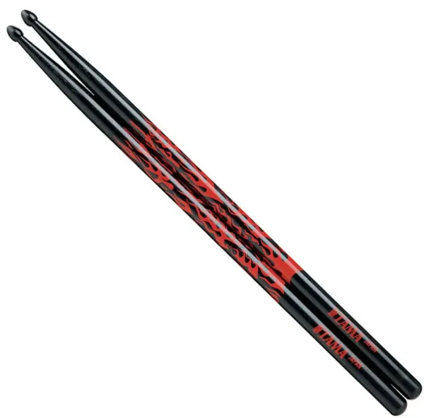 Барабанные палочки Tama 5A-F-BR Japanese Oak Rhythimic Fire Black
