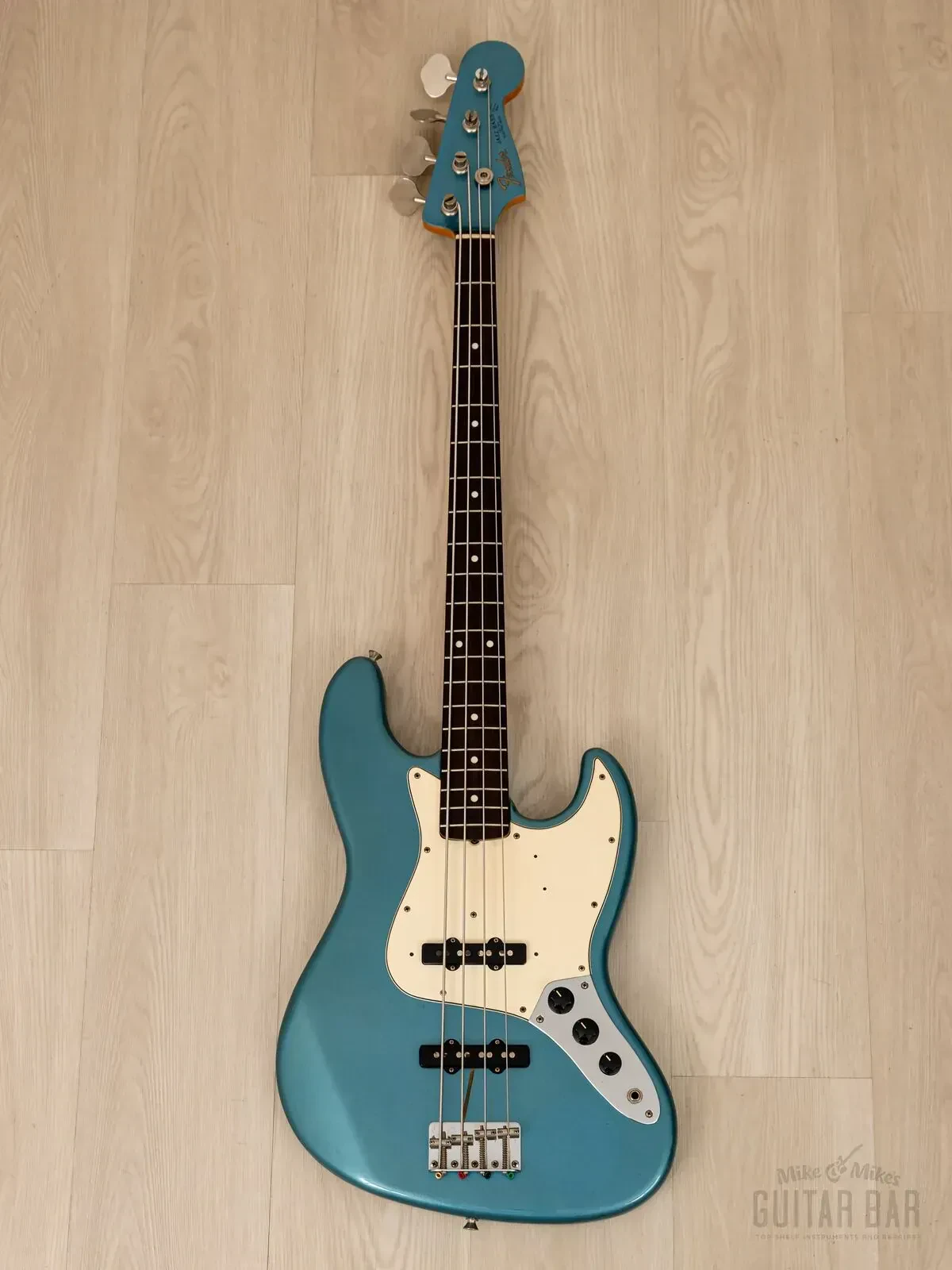 Бас-гитара Fender Jazz Bass 1962 Vintage Reissue JB62-58/MH JJ Lake Placid Blue w/gigbag Japan 1996