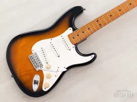 Б/У Электрогитара Fender American Vintage '57 Stratocaster Sunburst (1997) с ярлыками, с кейсом Tweed