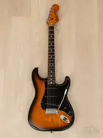 Электрогитара Fender Stratocaster SSS Sunburst w/case USA 1979