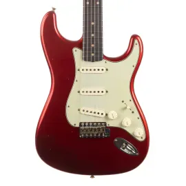 Электрогитара Fender Custom Shop 1960 Stratocaster Journeyman Relic цвет Aged Candy Apple Red