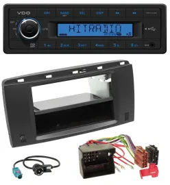 VDO AUX 1DIN MP3 USB Autoradio für Mercedes R-Klasse (W251, 05-12)