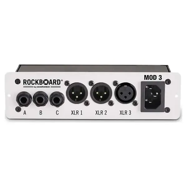 RockBoard MOD 3 - All-in-one Patchbay - XLR & TRS for Vocalists