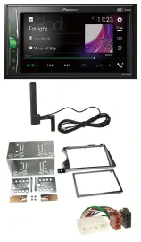 Автомагнитола для SsangYong Actyon/Kyron Pioneer 2DIN, MP3, DAB, AUX, Bluetooth