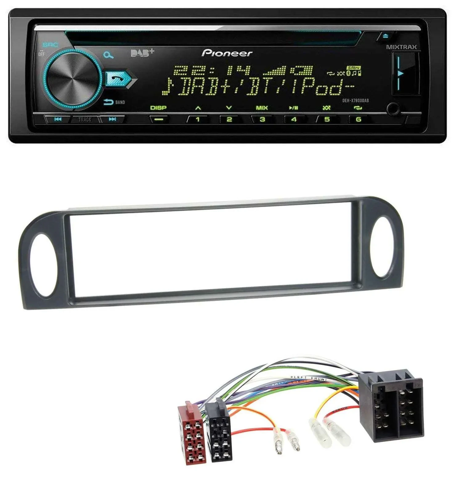 Pioneer DAB MP3 CD USB Bluetooth Autoradio für Citroen C5 (bis 2004)