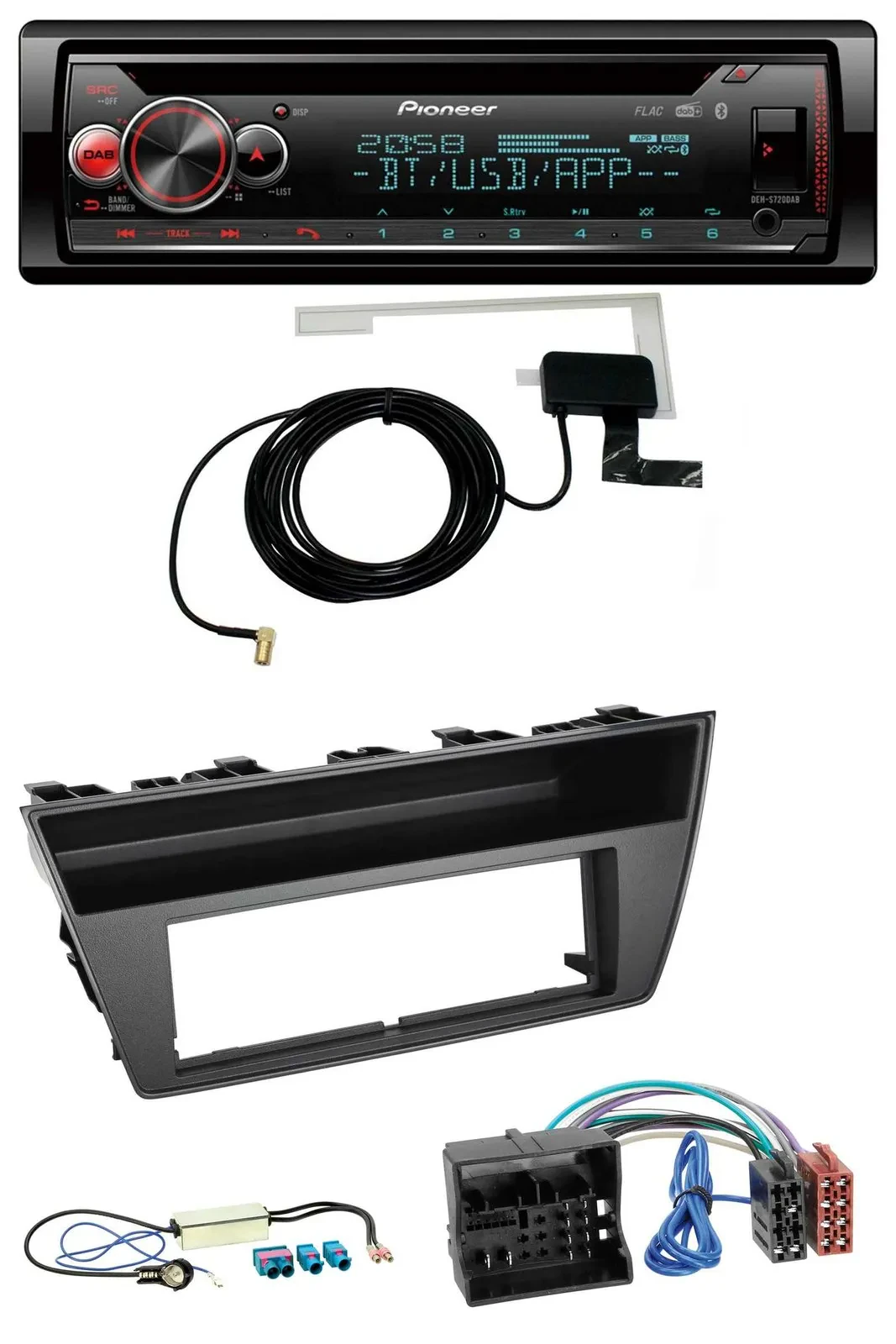 Автомагнитола Pioneer для Skoda Fabia III (2014–2020) DAB, CD, MP3, USB, Bluetooth