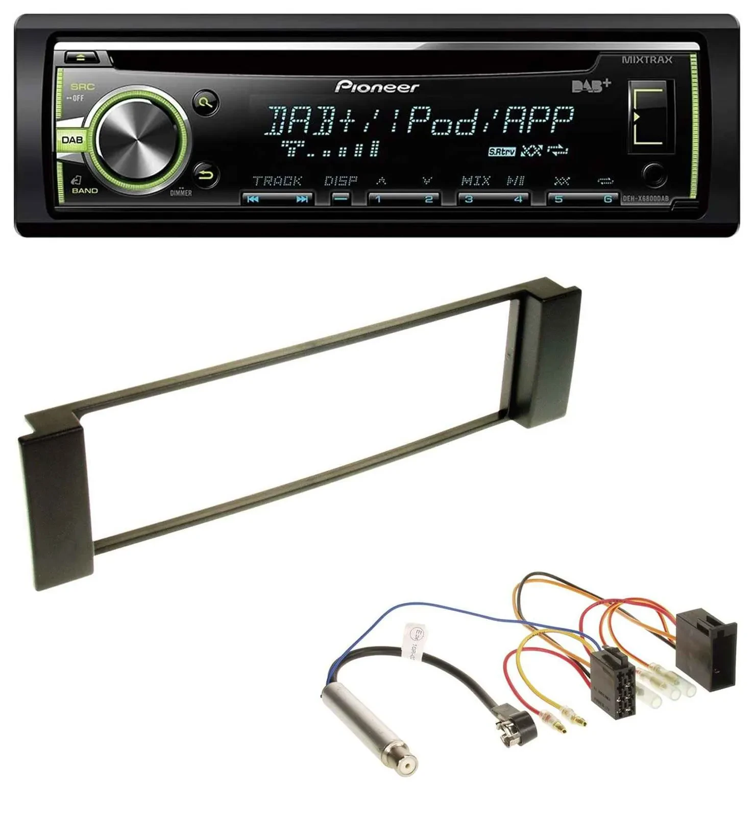 Pioneer DAB USB MP3 AUX CD Autoradio für Audi A3 8L 00-03 A6 C5 01-05