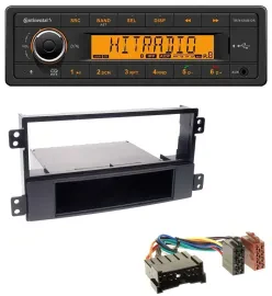 Continental MP3 Bluetooth AUX USB Autoradio für Hyundai Sonata NF 02-05 schwarz