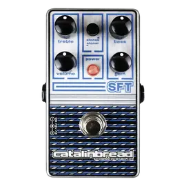 Педаль эффектов для электрогитары Catalinbread SFT Bass or Guitar Overdrive (Ampeg Amp Emulation)  Pedal