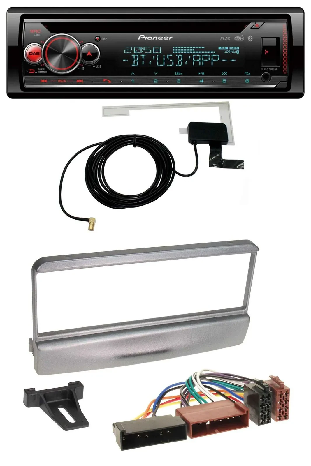 Автомагнитола Pioneer DAB, CD, MP3, USB, Bluetooth для Ford Mondeo 1996–2002 и Transit до 2006