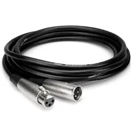 Hosa Technology 3-Pin XLR Female to 3-Pin XLR Male Microphone Cable, 15' #MCL115