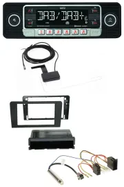 Dietz DAB Bluetooth USB MP3 Autoradio für Audi A3 (8P 03-06) Symphony ISO