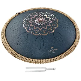 MEINL Sonic Energy OSTD2NBE Steel Tongue Drum mit keepdrum Stimmgabel