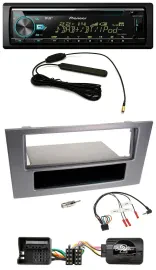 Автомагнитола Pioneer CD/MP3, DAB, USB для Ford Mondeo 2004–2007, антрацит