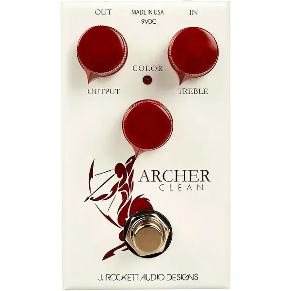 Педаль эффектов для электрогитары Rockett Pedals Archer Clean Boost Effects Pedal