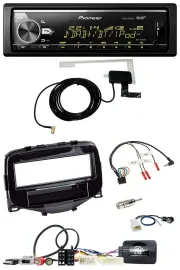 Автомагнитола Pioneer Bluetooth, DAB, USB для Toyota Aygo 2014–2021 с поддержкой кнопок на руле