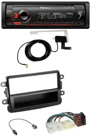 Pioneer DAB USB MP3 Bluetooth Autoradio für Dacia Lodgy Duster Dokker Sandero sc