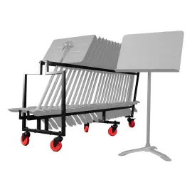 Gator Frameworks GFW-MUSSTD-CART25 Carrier Cart for 25 Music Stands idjnow