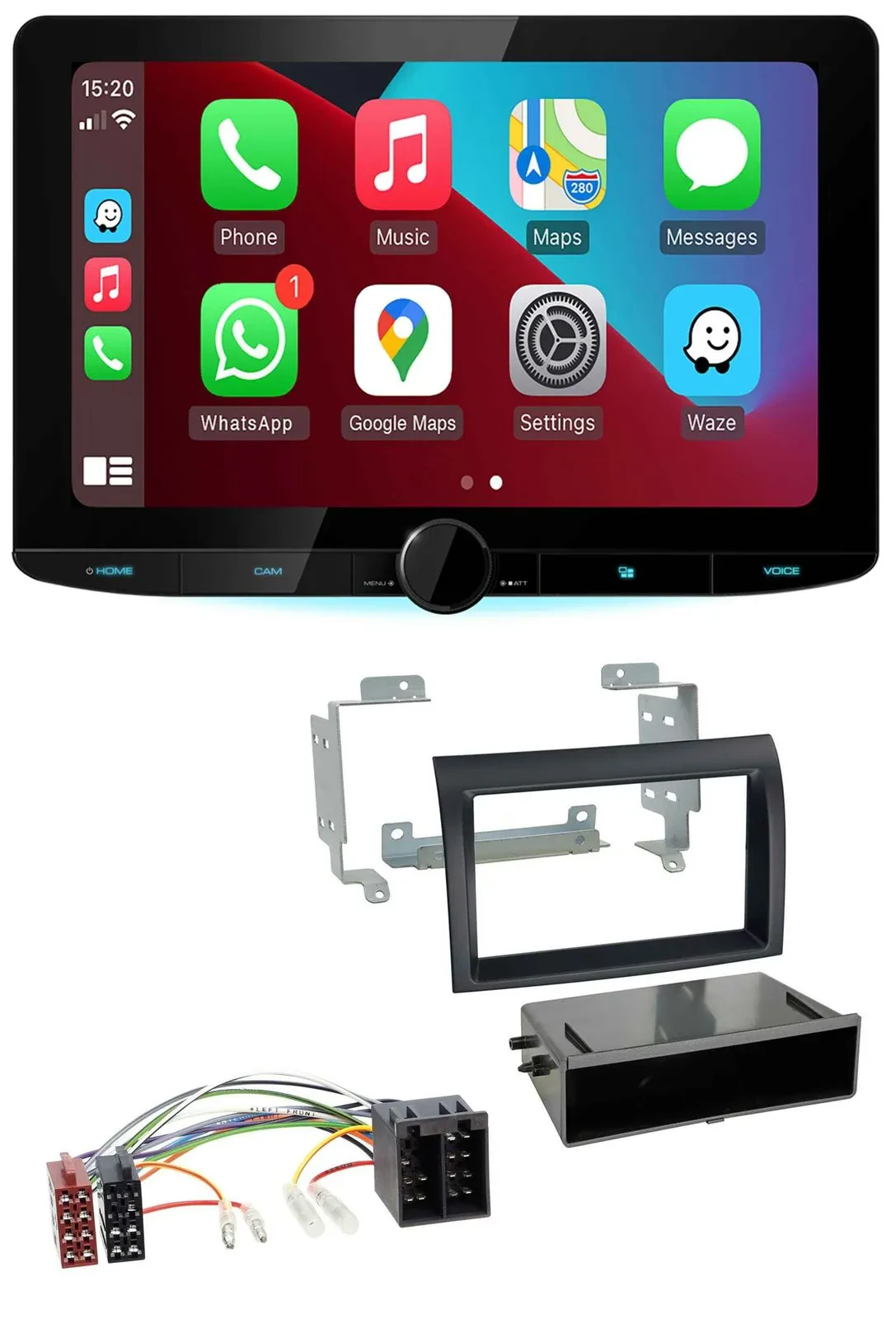 Kenwood MP3 USB DAB Bluetooth Autoradio für Citroen Jumper Fiat Ducato 06-11 sch