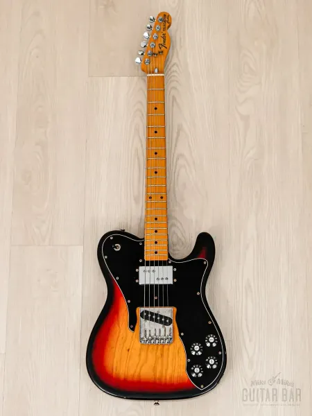 Электрогитара Fender Telecaster Custom 1972 Vintage Reissue TC72-70 SH Sunburst w/gigbag Japan 1995